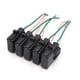 thumbnail image 1 of 5pcs Plástico Negro 2 Hilos Portafusibles Impermeables Tipo Cuchilla para Motocicletas, 1 of 1