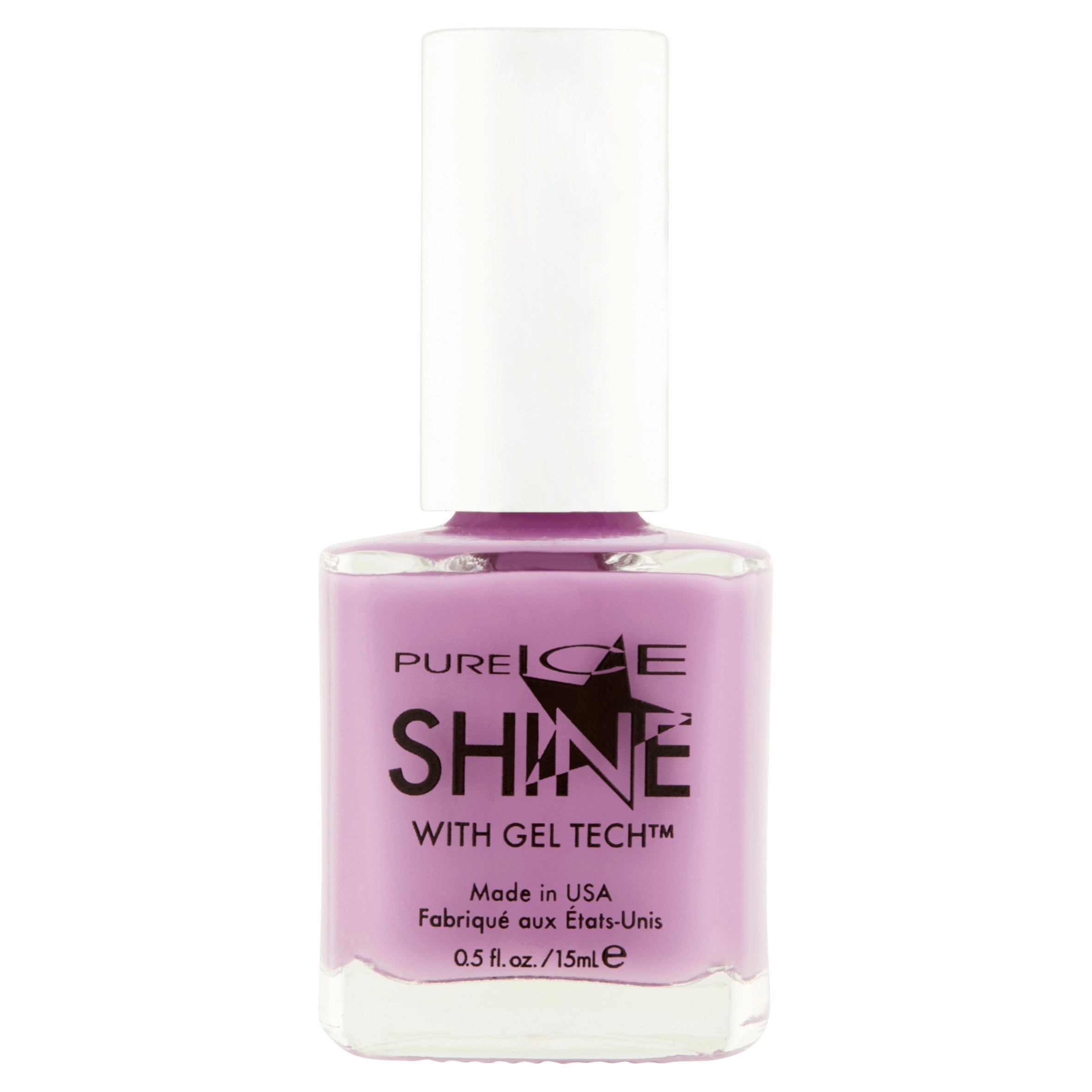 Pure Ice Shine with Gel Tech Nail Polish, Polite to Glare, 0.5 fl oz ...