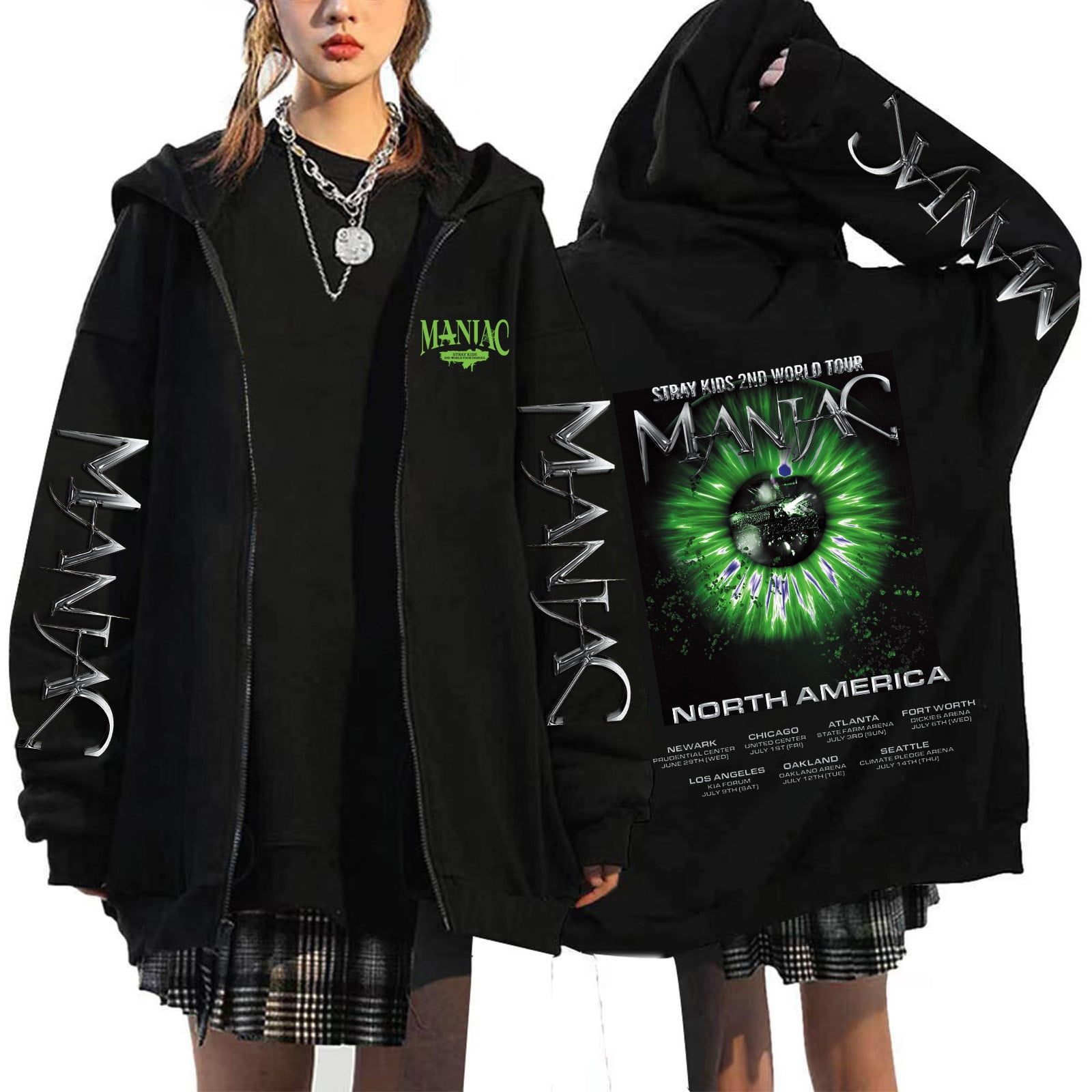 Amazon.com: Outofgas Stray Kids Hoodie Rock Star Album Merch