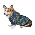 thumbnail image 7 of Honeii Halloween Elements Print Small Dog Hoodies Pet Hooded Sweatshirts Fall Winter Puppy Cat Sweaters Warm Clothes for Small Dogs Outfits Costume-Large, 7 of 7