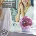 thumbnail image 2 of Disco Ball Diffuser - Essential Oil Aromatherapy Rotating Disco Diffuser, Pink 300mL, 2 of 6