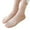 Beige Flower C, variant on 1Pair Elastic Sling Clear Back No Show Half Socks For Women Low Cut Non Slip Girls Ice Stockings Invisible Liner Boat Socks Toe Topper Socks for Heels & Flats Red Clear Back Strap