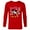 New Red, variant on Disney Mickey & Minnie I Love Us Valentine’s Day Retro - Long Sleeve T-Shirt for Men - Customized-White