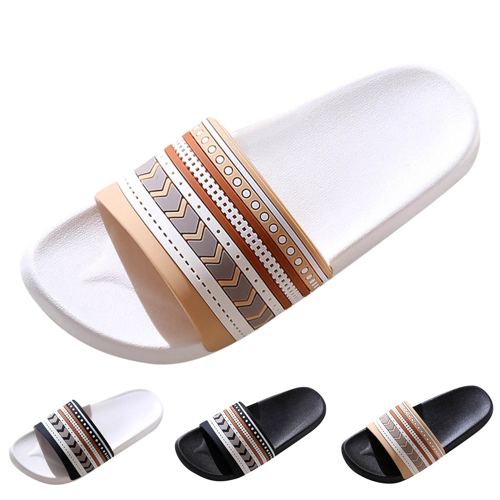  SLIPPER メンズ B91xZ Men's Classic Slide Shoes Indoor and Outdoor Beach