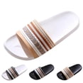 thumbnail image 2 of B91xZ Unisex-Adult Classic Slide Sandals Open Toe Arch Support Strap Water Sandals,,Khaki 11, 2 of 5