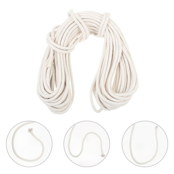 Flag Halyard Cotton Rope Flagpole Lifting Rope Binding Rope for Outdoor