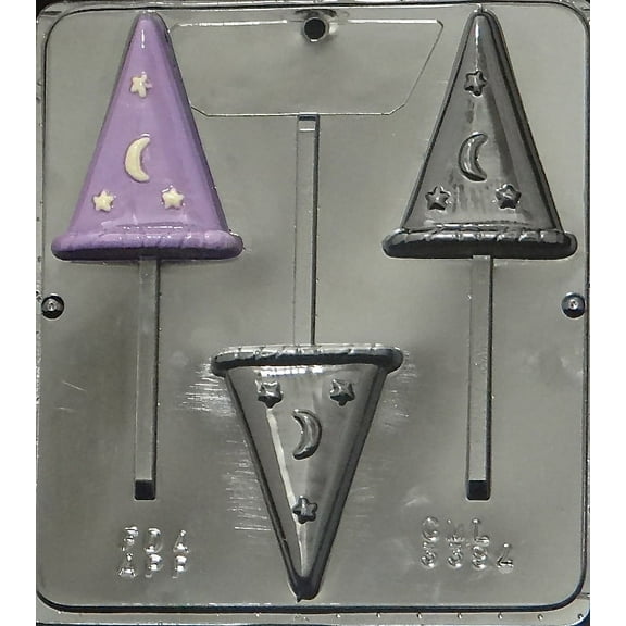 3397 Wizard's Hat Lollipop Chocolate Candy Mold