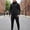 #360-Black, variant on Ceisia Men Full Zip Hooded Tracksuit Color Stitching Long Sleeve Hoodie And Slim Jogger Pants Sport Suit Gray XL Gift