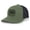 Loden/Black, variant on Patriot Pride Men’s Embroidered Snapback Mesh Trucker Hat – 250 Years of Freedom America Stars Design-Royal/White