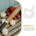 thumbnail image 3 of 2 Pairs of Tennis Bat Stand Wall-Mounted Bat Display Baseball Bat Rack Showing Bat Stand Bat Rack, 3 of 9