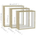 thumbnail image 2 of vidaXL Cubicle Shelf Floating Cube Shelf Display Shelf for Book Photo Frame, 2 of 10