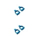 thumbnail image 1 of 2 uds Metal RC coche Bewildely caja de transmisión hidráulica Base reemplazo portátil Color sólido DIY 1/28 actualización soporte de juguete Azul 2piezas, 1 of 6