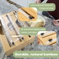 thumbnail image 5 of Bamboo 3-in-1 Wrap Dispenser with Cutter - 13" Rolls - 1 Unit, 5 of 6