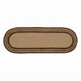 thumbnail image 4 of Table Runner Potomac Jute Country 8X24 Oval Stars Braided Kitchen Vhc Brands, 4 of 6