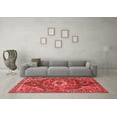 thumbnail image 3 of Ahgly Company Indoor Square Persian Red Traditional Area Rugs, 3' Square, 3 of 4