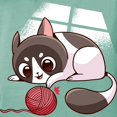 thumbnail image 3 of CafePress - Cute Kawaii Cat T Shirt - Womens Comfort Colors® Shirt, 3 of 4