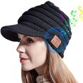 thumbnail image 2 of Reproducción De Música Bluetooth5.0 Gorra Para Auriculares Sombrero De Fibra Acrílica Cálido Sombrero De Música Advancent AP004858-00, 2 of 6