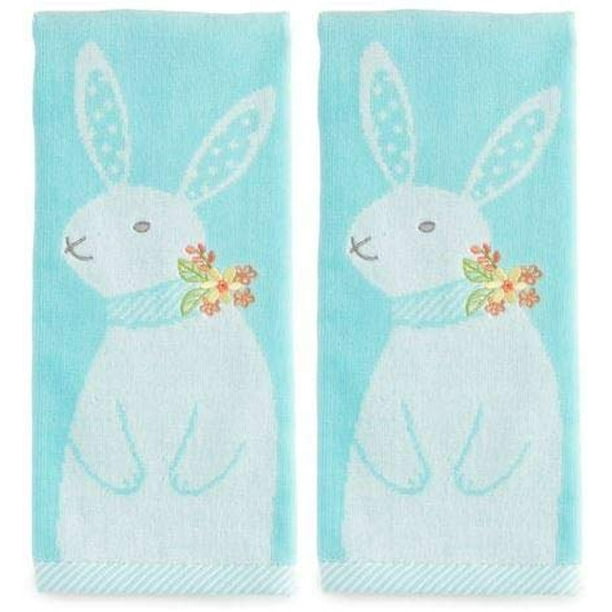 Celebrate Easter Together Bunny Jacquard 2Pack Decorative Cotton