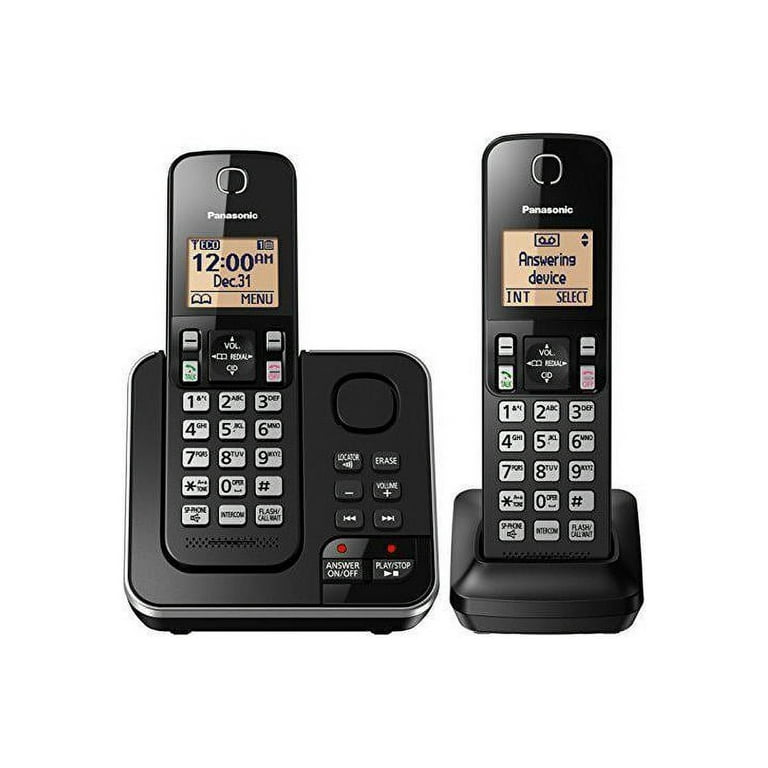 Panasonic Kx-Tg1612Frh - 2 Teléfonos Fijos Inalámbricos Dect Sin  Contestador, Morado [Importado de Francia] [versión importada] : :  Electrónica