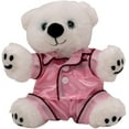 thumbnail image 5 of Pink Satin Pajamas Teddy Bear Clothes Fits 8"-10" Stuffed Animals, 5 of 5