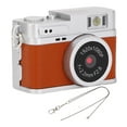 thumbnail image 2 of Digital Retro Camera, Small Keychain Camcorder, 20MP 1080P, 0.96in Screen, LED Fill Light, Portable Video Recorder Volgging for Outdoor, Type C for Sharing and Charging, 2 of 7