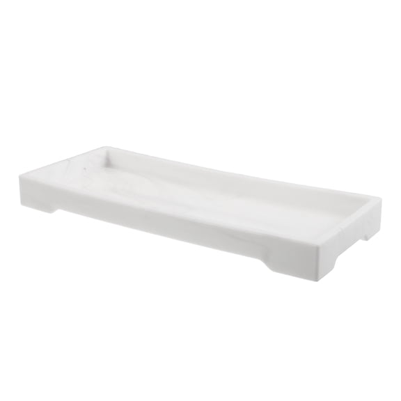 UPGRATOR Multifunctional Silicone Tray for Bathroom Countertop with Nonslip Surface