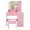 Pink, variant on Zimtown Makeup Vanity Table Set with Drawer & Cabinet, Makeup Desk with Lighted Mirror,3 Modes Adjustable Lights, Dressing Table for Bedroom, Hot Pink