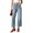 🔥 Light Blue, variant on High Waist Straight Leg Solid Denim Long Jeans For Women, Deep Functional Hip Storage Pockets Soft Stretch Comfort Jean, Relax Fit All Season Daily Commute Street Fashion Bottoms White S