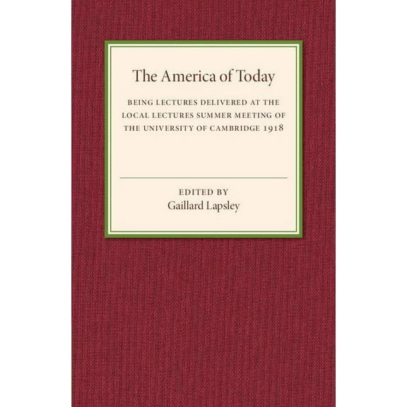 The America of Today, (Paperback)