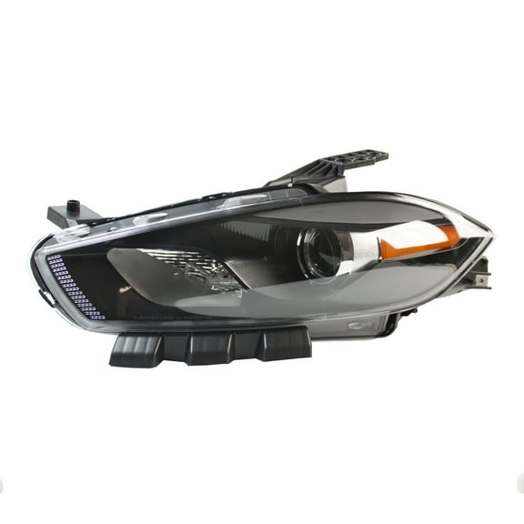 Kai New CAPA Certified Standard Replacement Driver Side Headlight Assembly, Fits 2013-2015 Dodge Dart