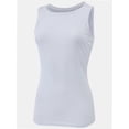 thumbnail image 4 of Womens Sleeveless Crew Neck Tank Tops Fashion Summer Casual Basic Slim Fit Racerback Top Shirt Blouses, 4 of 5