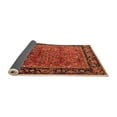 thumbnail image 2 of Ahgly Company Indoor Round Oriental Orange Industrial Area Rugs, 6' Round, 2 of 4