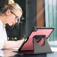 thumbnail image 5 of FJLBDE Case for iPad Pro 13 Inch (M4 2024/M5 2025), 360 Rotating Stand iPad Protective Case Cover with Auto Wake/Sleep, Pink, 5 of 7
