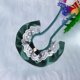 thumbnail image 4 of Collar navideño para perro y gato, con lazo de terciopelo, babero para mascota, bufandas bonitas, collar con correa para el cuello, suministros para disfraces de mascotas (verde), 4 of 5