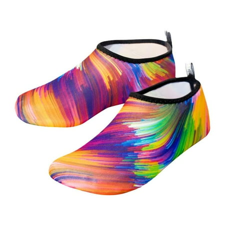 

Mens Womens Swim Shoes|Quick-Dry Snorkeling Footwear Aqua Socks|Barefoot Anti-slip Water Shoes for Yoga Dance Swimming Diving
