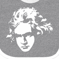 thumbnail image 4 of Inktastic Beethoven Classical Music Composer Boys or Girls Baby Bib, 4 of 4