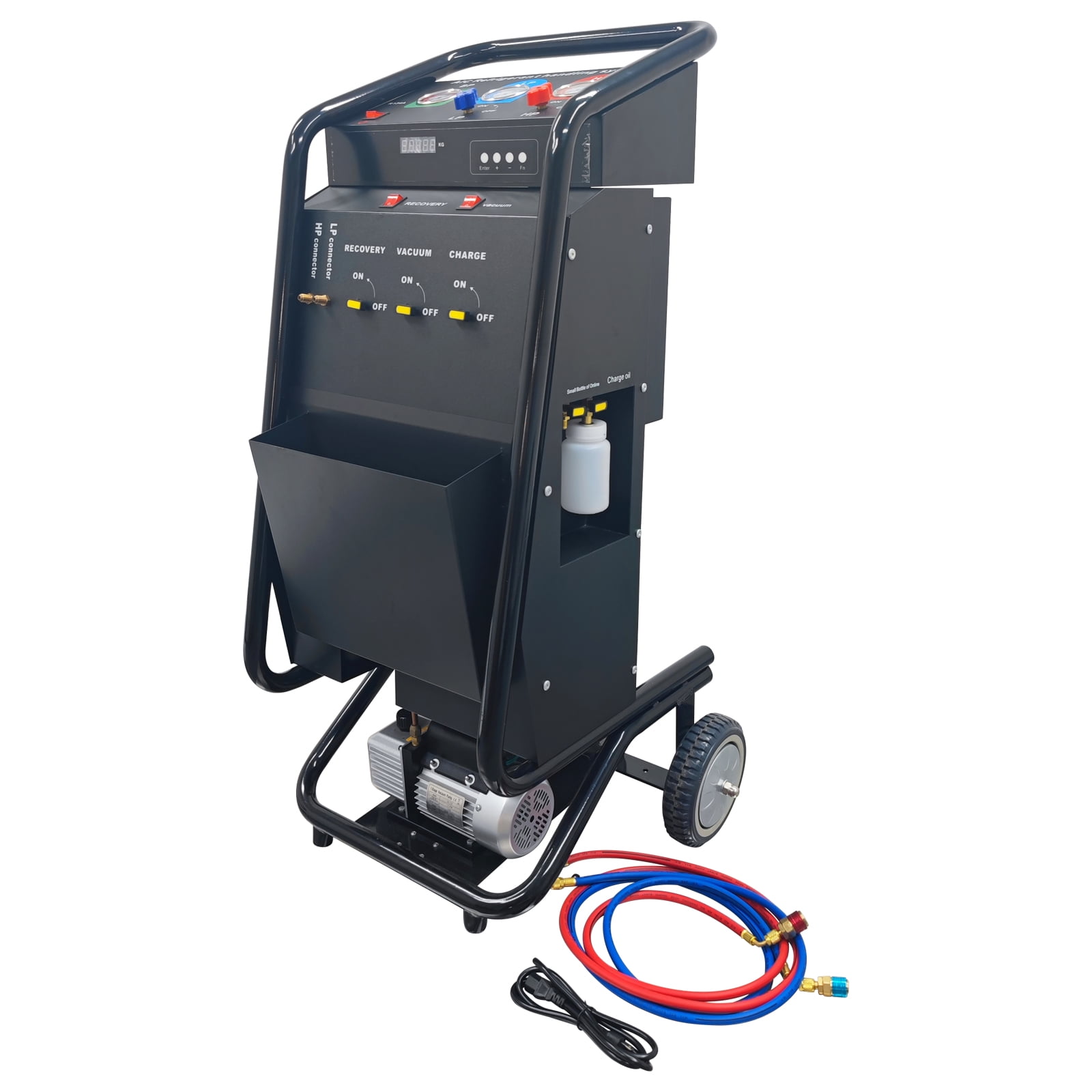 Automatic Refrigerant Recovery Machine Refrigerant Filling Machine Recovery Recycling Recharging 110V
