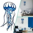 thumbnail image 2 of Clearance! Fdelink Metal Turtle Wall Decor Sea Wall Art Decor for Home Bedroom Living Room Office Garden Fences Aquarium Ocean Wall Decoration Blue, 2 of 8