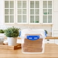 thumbnail image 4 of Tumotour Bread Storage Box Special Fresh Box Refrigerator Freezer Box Food Storage Sealed Box With Lid, 4 of 6