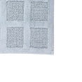 thumbnail image 2 of Knightsbridge Square Honeycomb 100% Cotton Reversible Bath Rug 24 X 40 Light Blue, 2 of 2