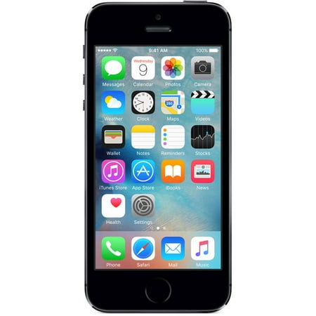 AT&T PREPAID Apple iPhone 5s 16GB Prepaid Smartphone, Space