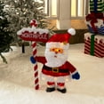 Holiday Time 32Inch LightUp Santa, Signature Suit with 35 Lights