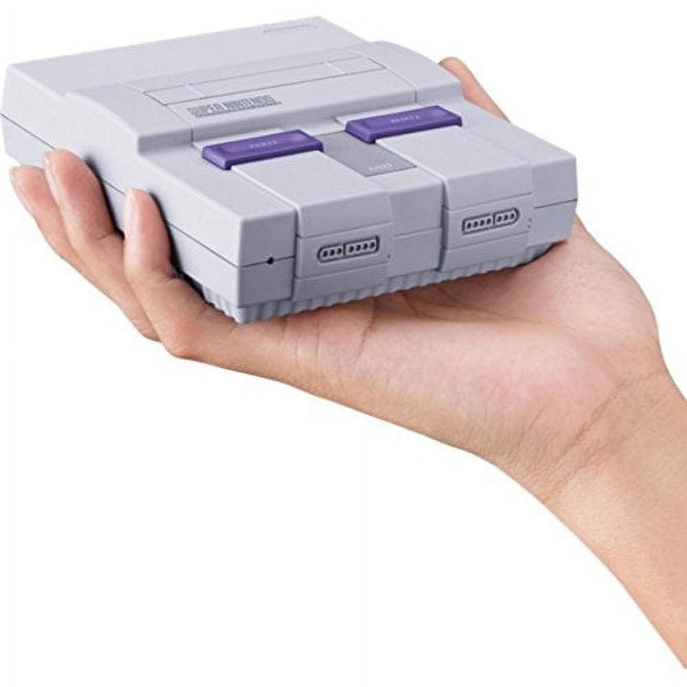 Nintendo Super NES Classic Mini Edition System Retro Entertainment Console Walmart