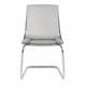thumbnail image 3 of Silla Acrilica Transparente Cantilever Cromada Amobelli, 3 of 5