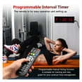 thumbnail image 6 of Programmable Remote Control LED Timer Interval Timer Garage Timer Sports Training Clock Gym Timer ,Multi-Functional, 6 of 7