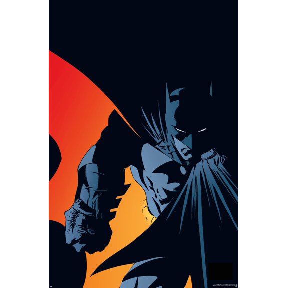 DC Comics Batman - Shadows and Orange Wall Poster, 22.375" x 34"