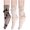 3pcs AS SHOW, variant on Womens Lace Sheer Mesh Slouch Socks See Through Transparent Elegant Decorated Loose Socks Tulle Stockings