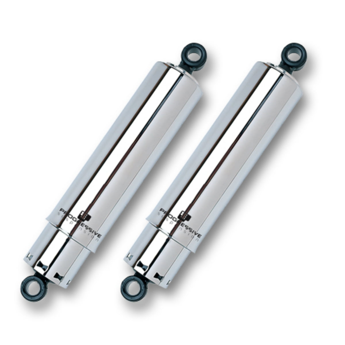 Progressive 412 Series Motorcycle Chrome Covered 11" Rear Shocks (412