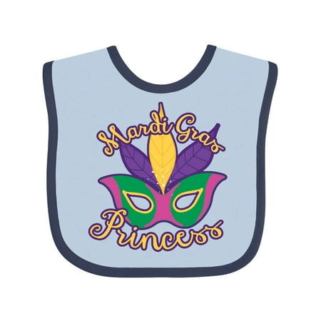 

Inktastic Mardi Gras Princess Gift Baby Girl Bib