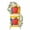 Yellow, variant on Children's Day Arch Backdrop Cover 4FT, Funny Cartoon Pencil Yellow Striped Spandex Fitted Stretchy Arch Stand Covers, Round Top Chiara Backdrop Cover for Wedding Party Birthday Baby Shower
